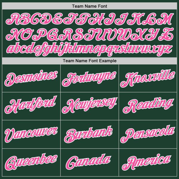 Custom Green Pink-White Performance T-Shirt - Image 3