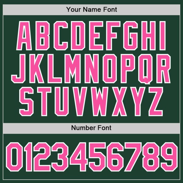 Custom Green Pink-White Performance T-Shirt - Image 4